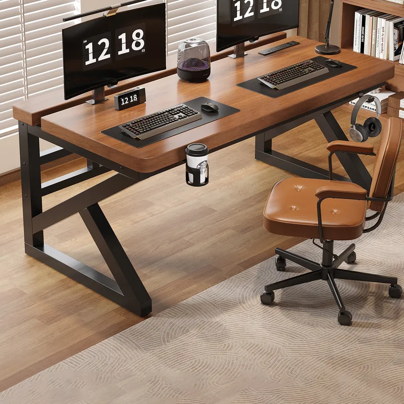Esports Gaming Furniture - 단단한 나무 컴퓨터 책상 e스포츠 게임