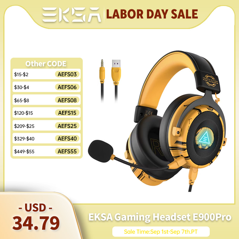 Gaming Headset 7.1 - EKSA E900 Pro 게이밍 헤드폰 7.1