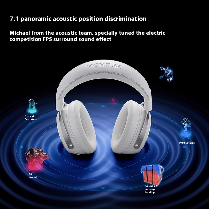 MCHOSE X9 그랜드마스터 게이밍 헤드셋 C 미디어 - Gaming Headset 7.1 리뷰 및 가격