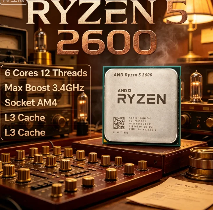 AMD R5 2600 Ryzen 5 2600 저가형 게 - Esports Gaming Cafe 리뷰 및 가격