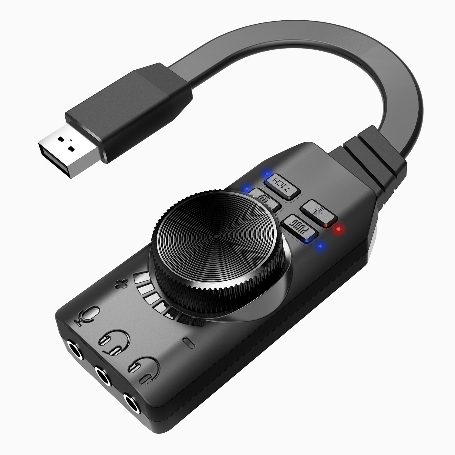 3.5mm 7.1 채널 USB 어댑터 외장 사운드 카드 - Gaming Headset 7.1 리뷰 및 가격